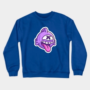 Cute Monster Head 3 Crewneck Sweatshirt